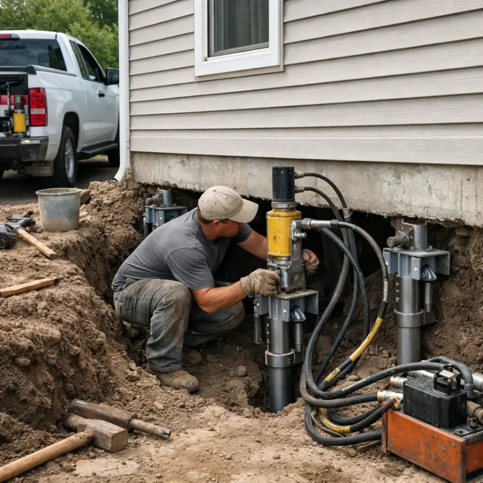 foundation repair in Phenix City, AL