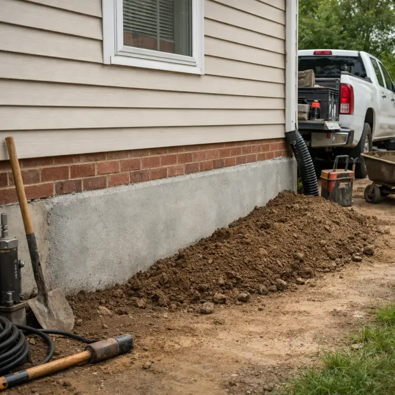 Foundation Crack Repair Opelika