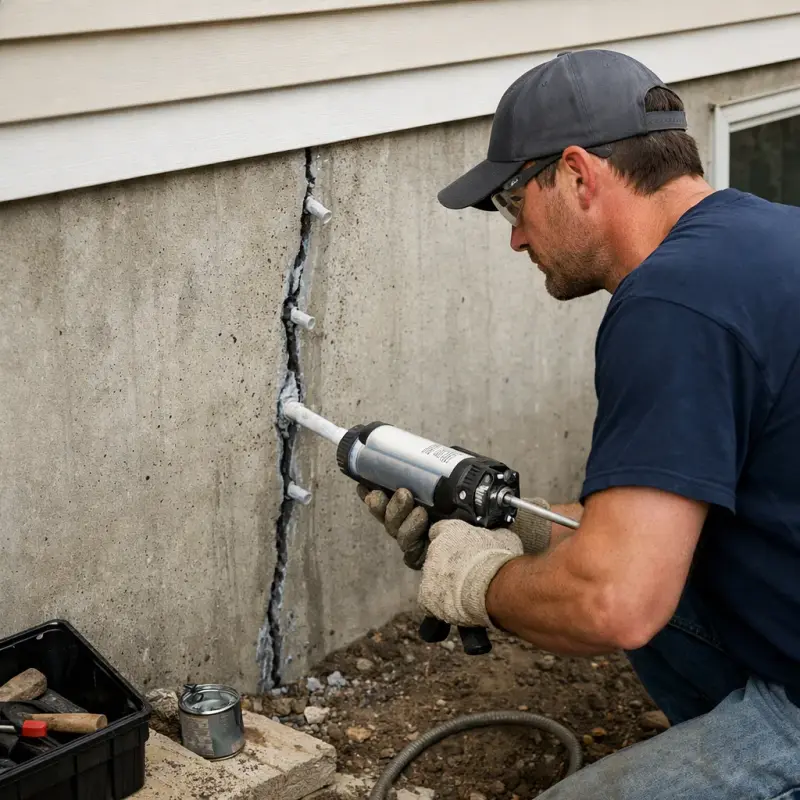 Foundation Crack Repair Opelika