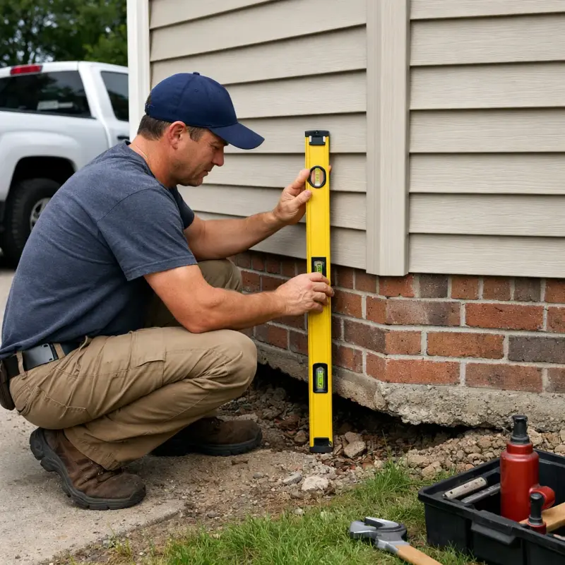 Foundation Settling Repair Opelika